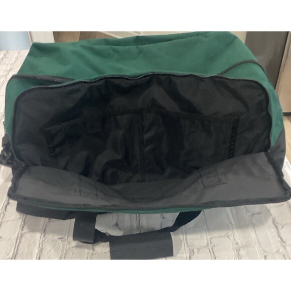 Duffle Bag Travel Bag 2 Large Zippered Compartments Canvas St. Andrews Logo - Picture 8 of 10